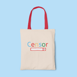 Censor Tote Bag