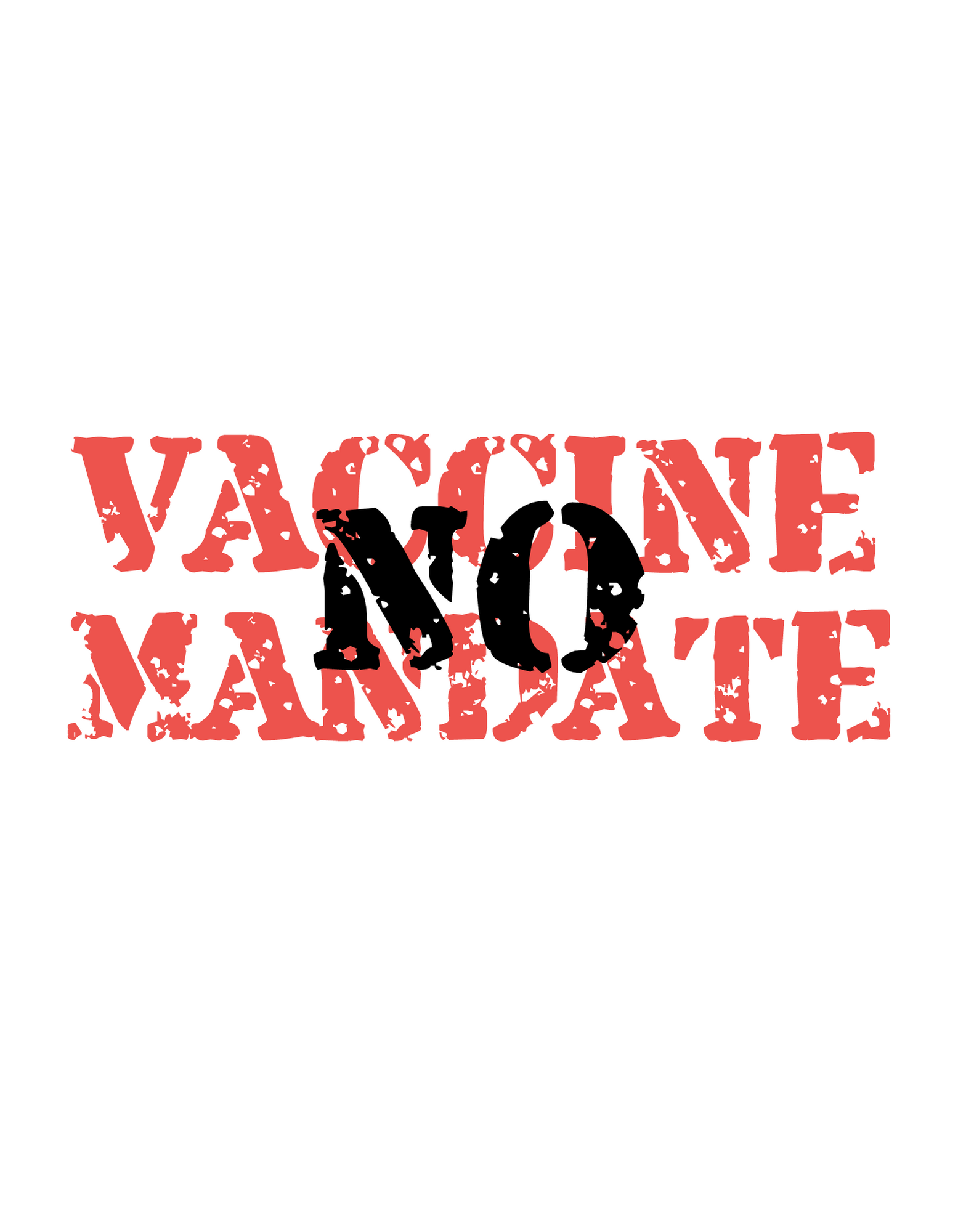 No Vaccine Mandate Sticker