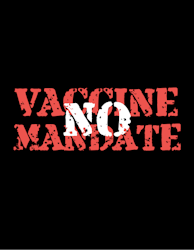 No Vaccine Mandate Sticker