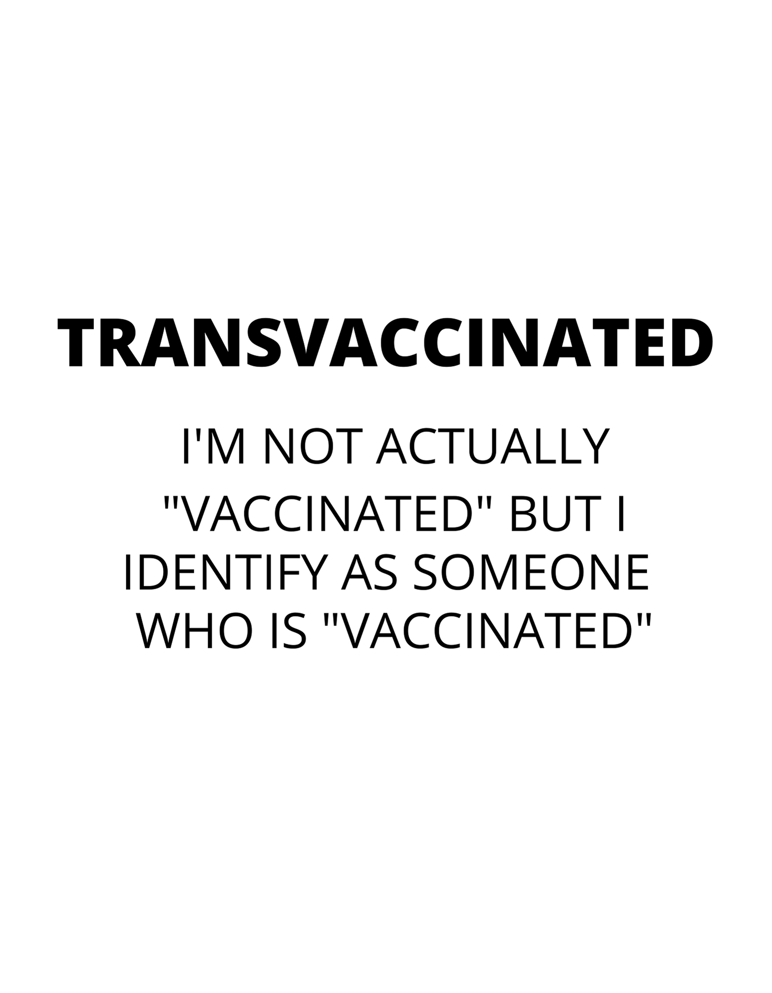 TransVaccinated Sticker
