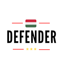 Hungary Defender Klistermärke