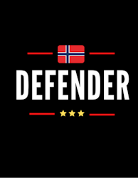 Norway Defender Sticker