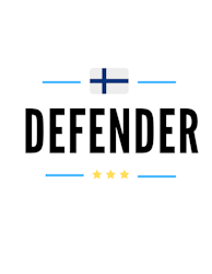 Finland Defender Sticker
