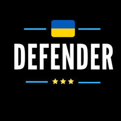 Ukraine Defender Klistermärke