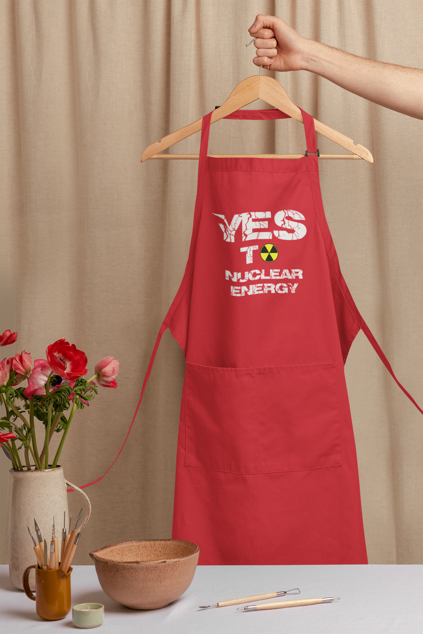 Yes To Nuclear Energy Apron