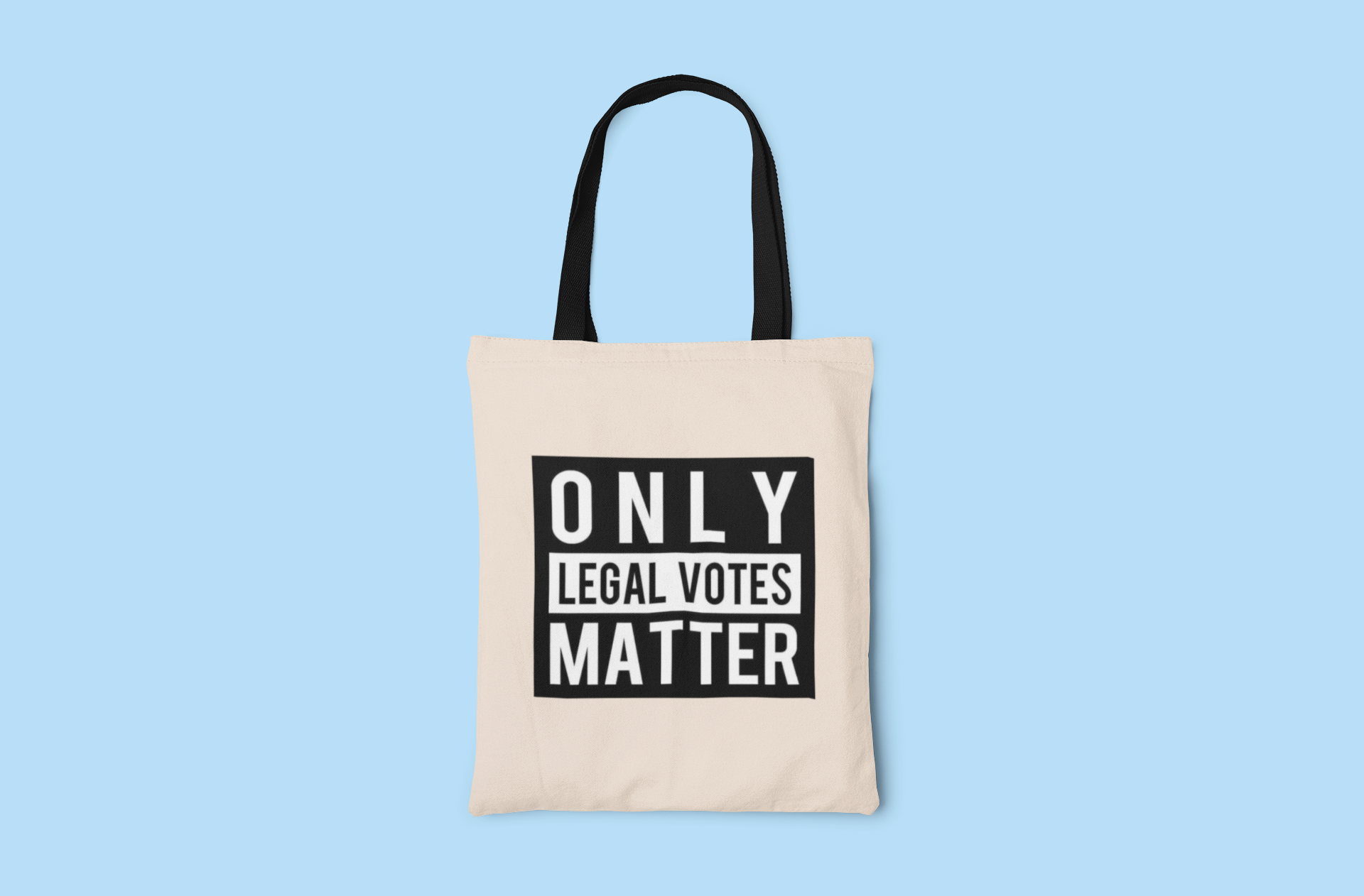 Only Legal Votes Tote Bag