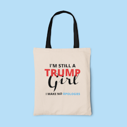 Trump Girl Tote Bag