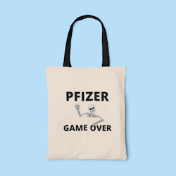 Pfizer Game Over  Tygkasse