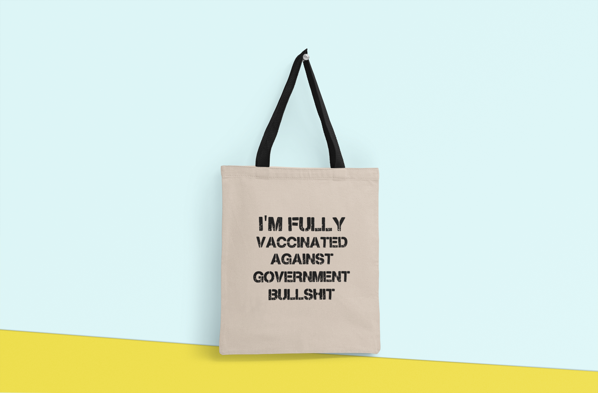 I'm Fully Vaccinated Tote Bag