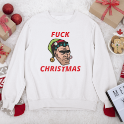 F#ck Christmas Sweatshirt Unisex