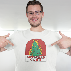 Anti Xmas T-Shirt Herr
