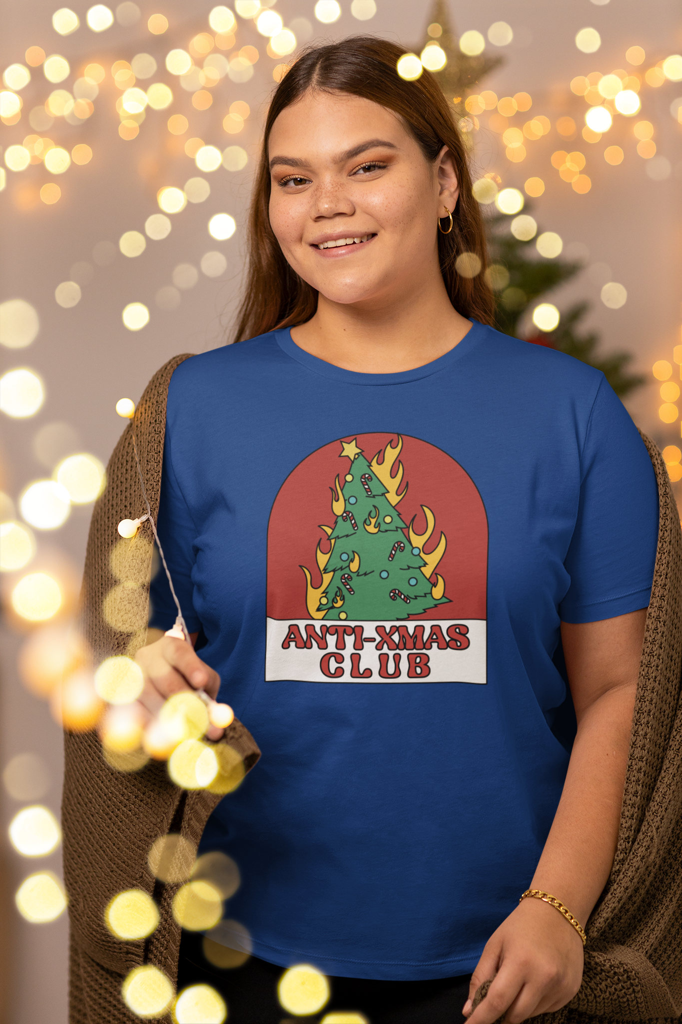 Anti Xmas T-Shirt Dam