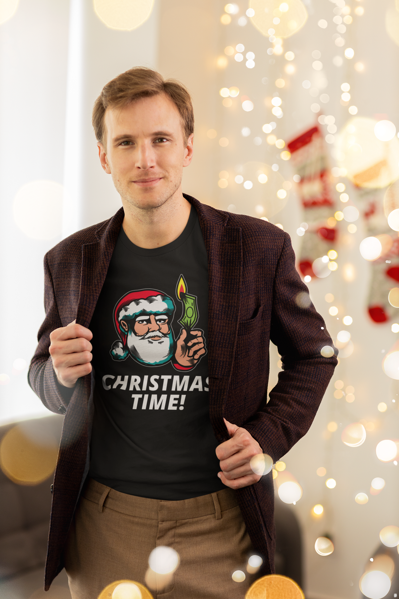 Christmas Time! T-Shirt Herr