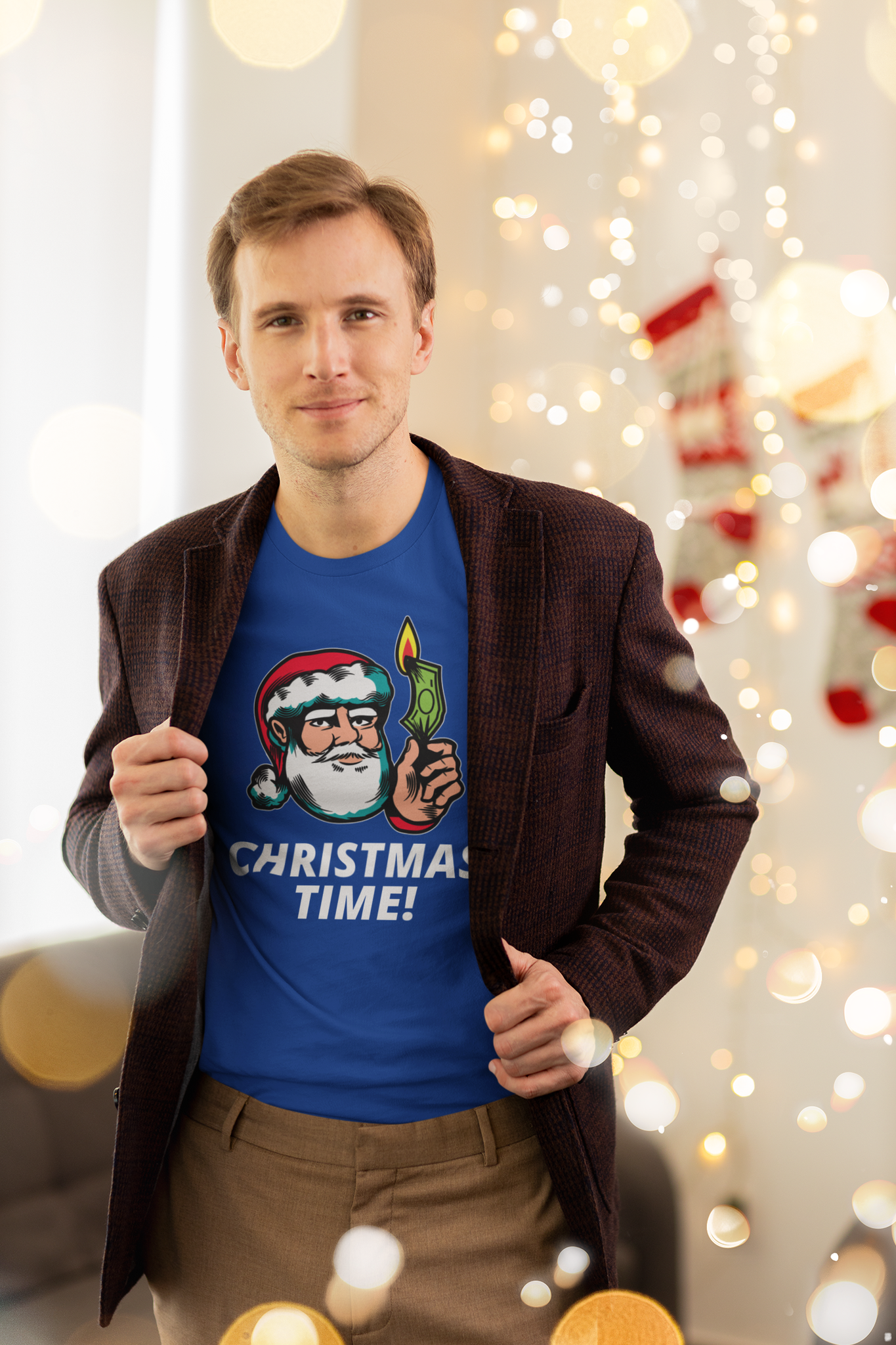 Christmas Time! T-Shirt Herr