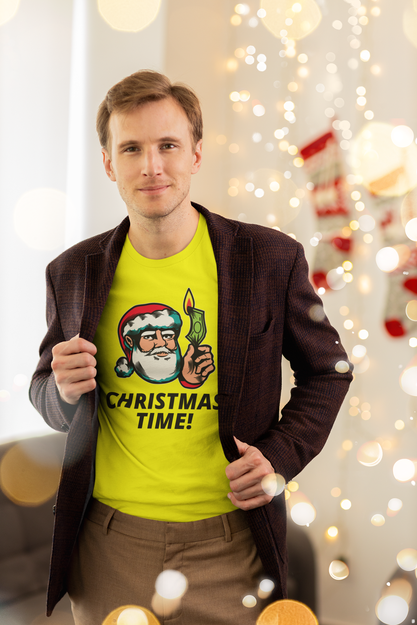 Christmas Time! T-Shirt Herr