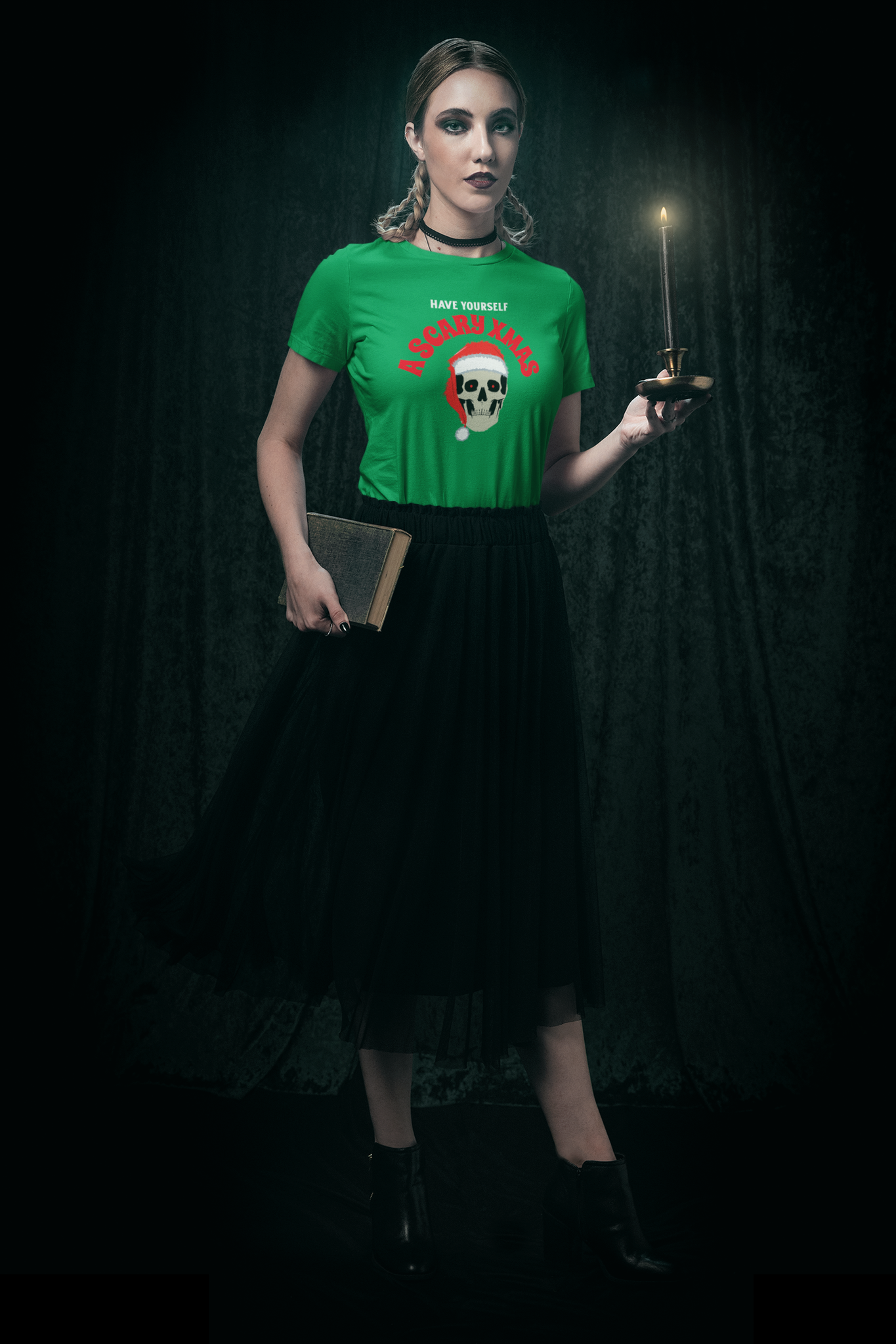 Scary Xmas T-Shirt Dam