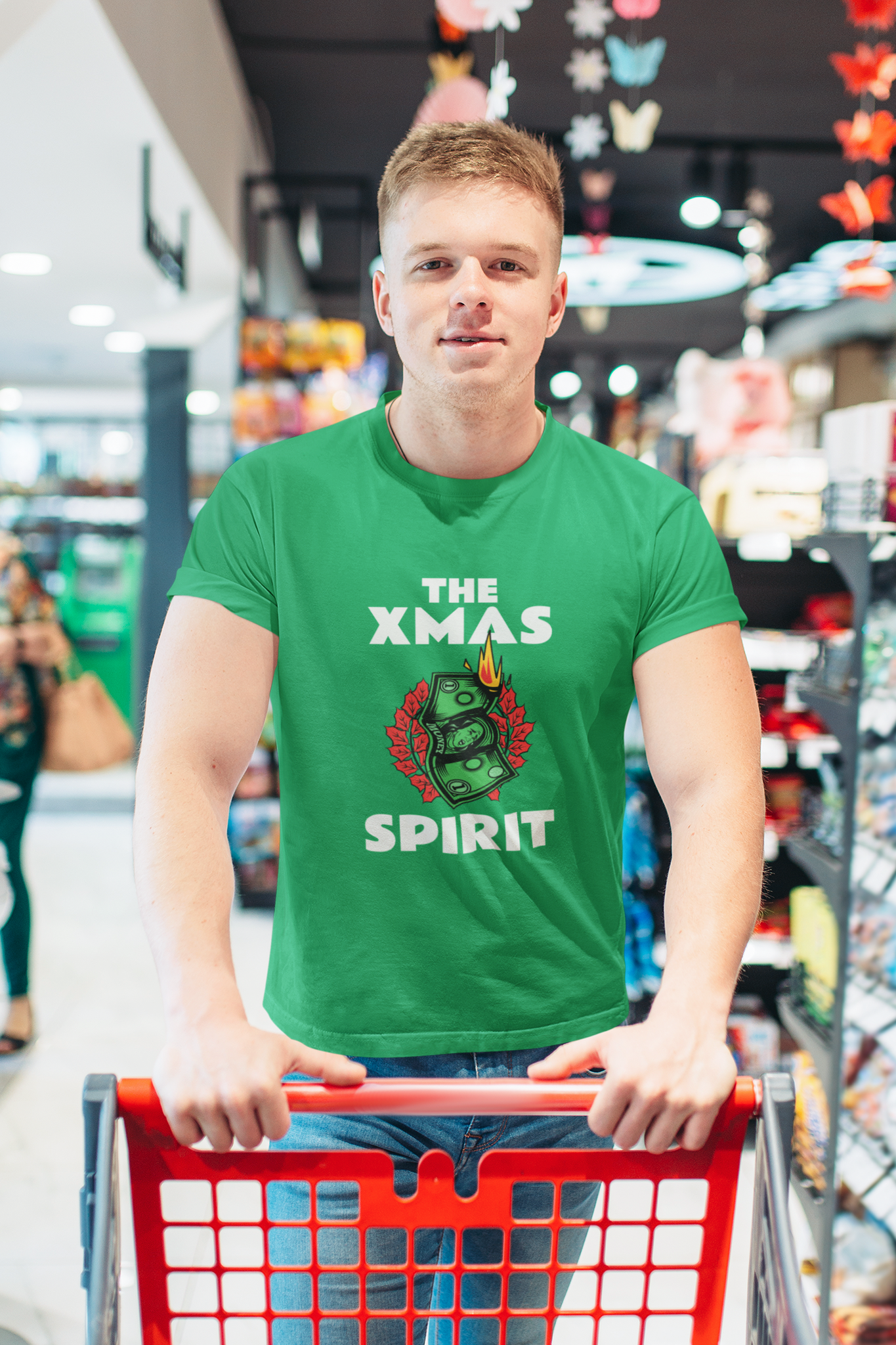 Xmas Spirit T-Shirt Herr