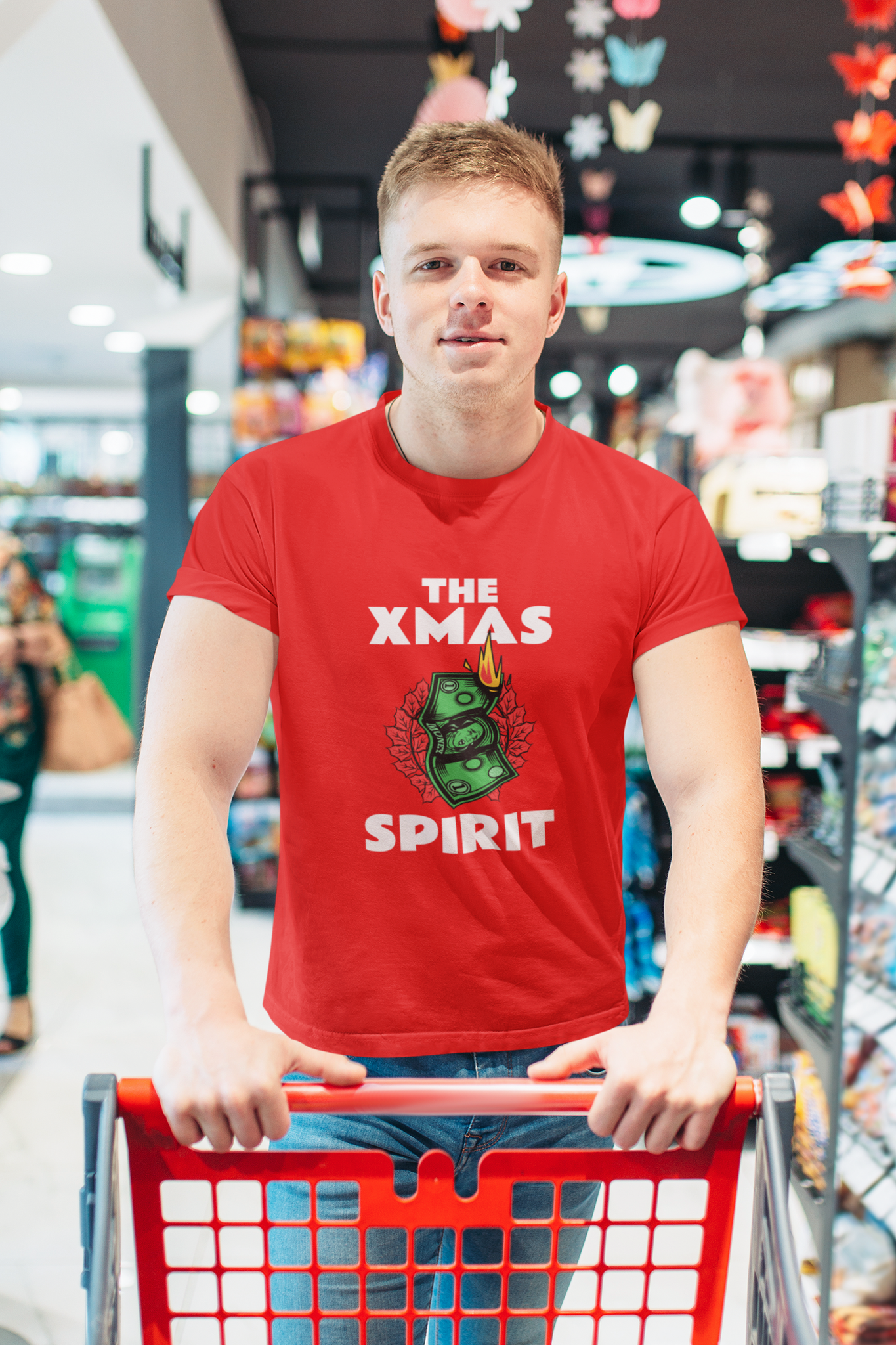 Xmas Spirit T-Shirt Herr