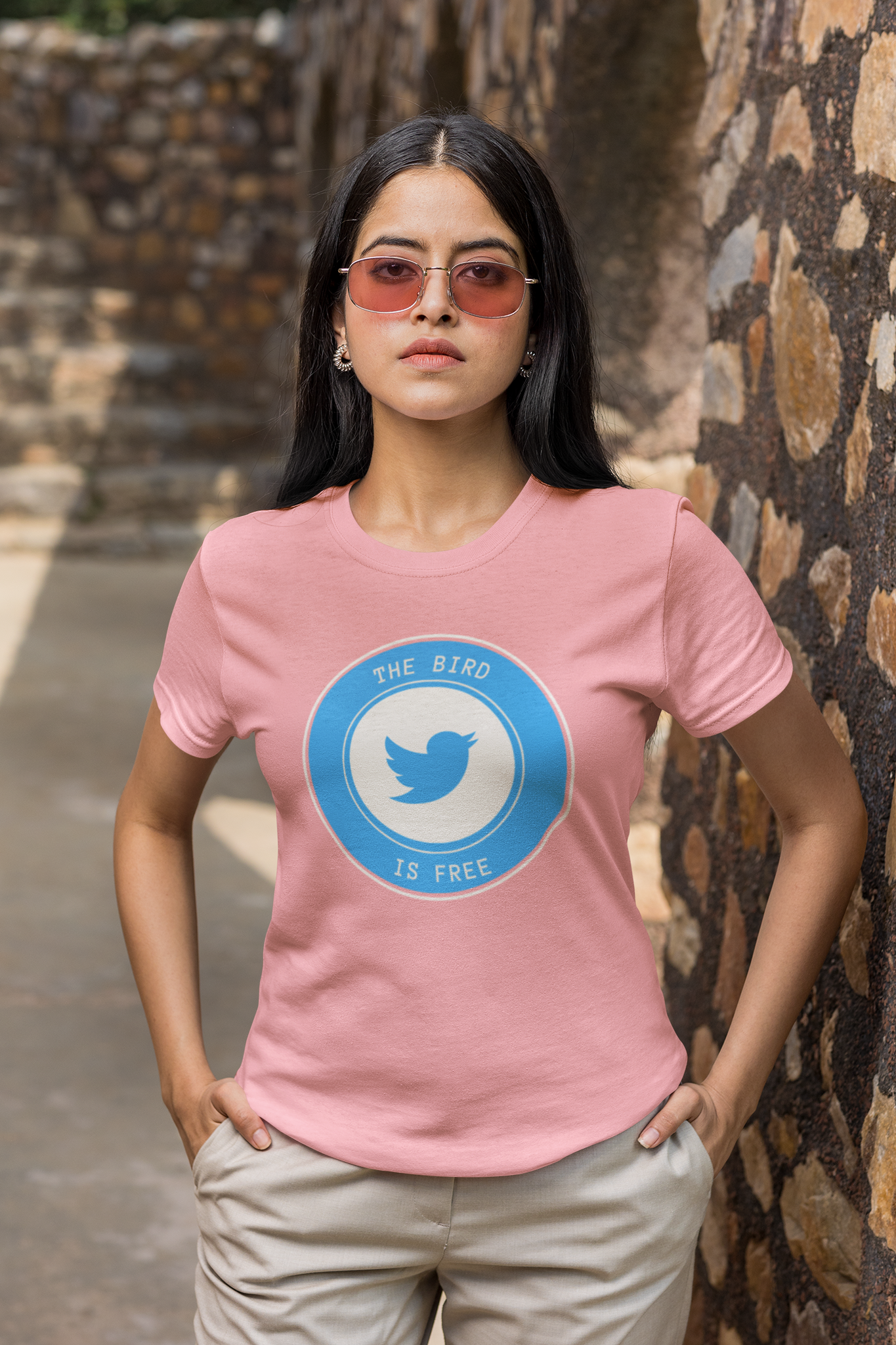 The Bird Is Free T-Shirt  Dam