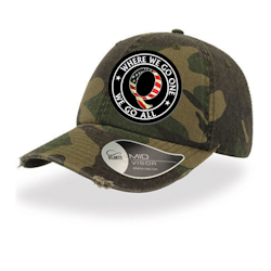 Q One All Go-Stars  Camo Cap