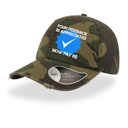 8$ Twitter Camo Cap