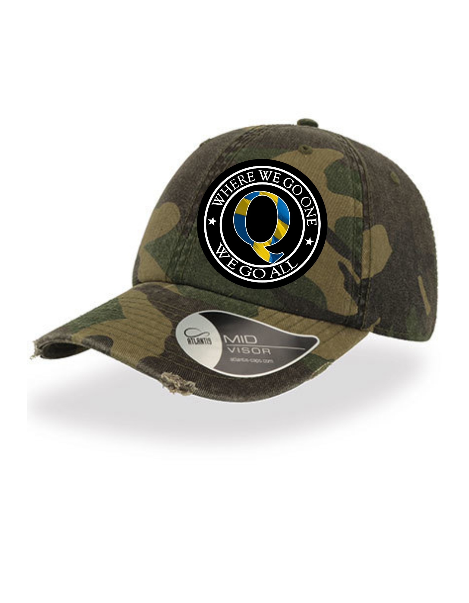 Q One All Go SWE  Camo Cap