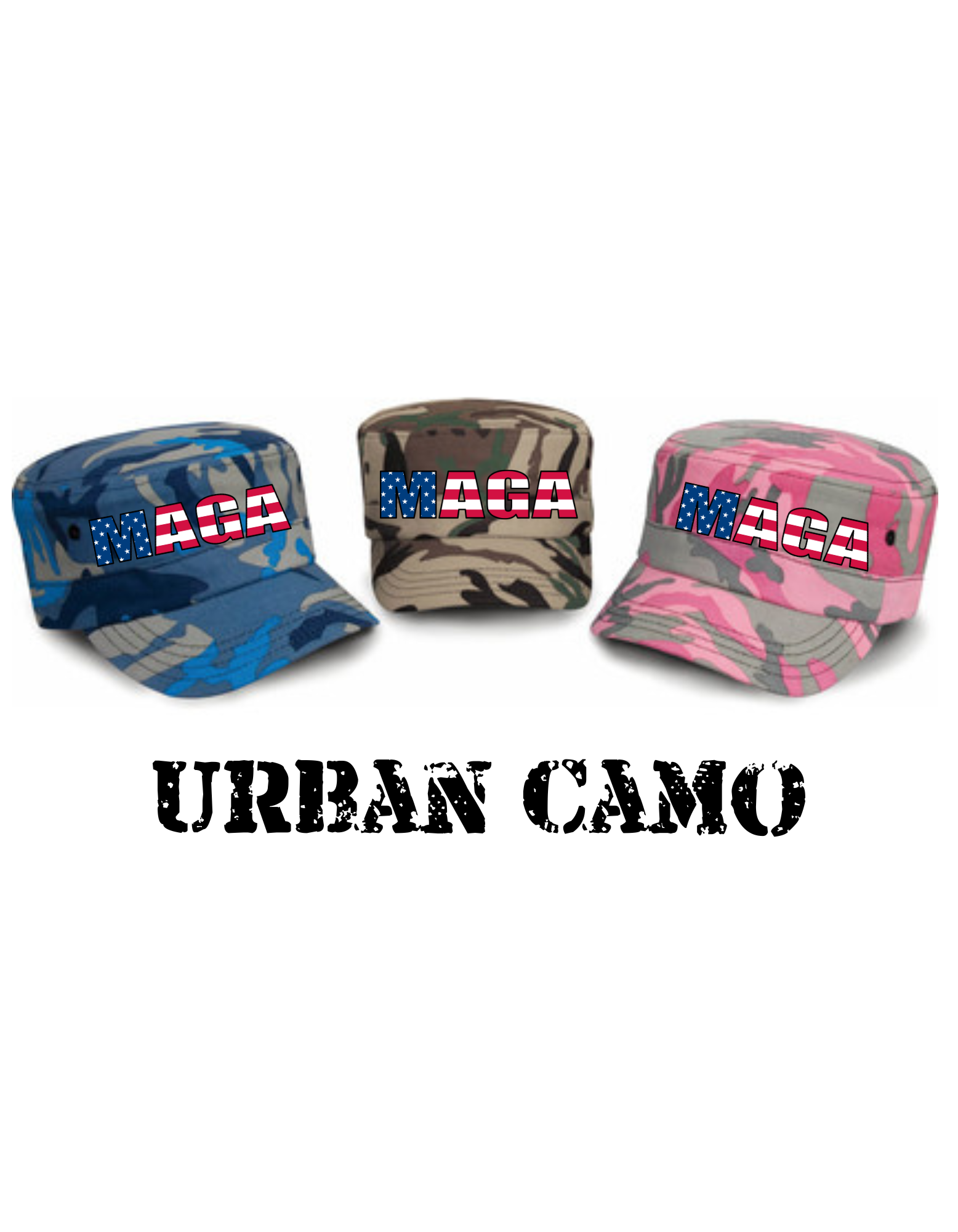 MAGA  Urban Camo Cap