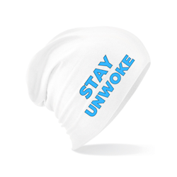 Stay Unwoke Beanie One Size