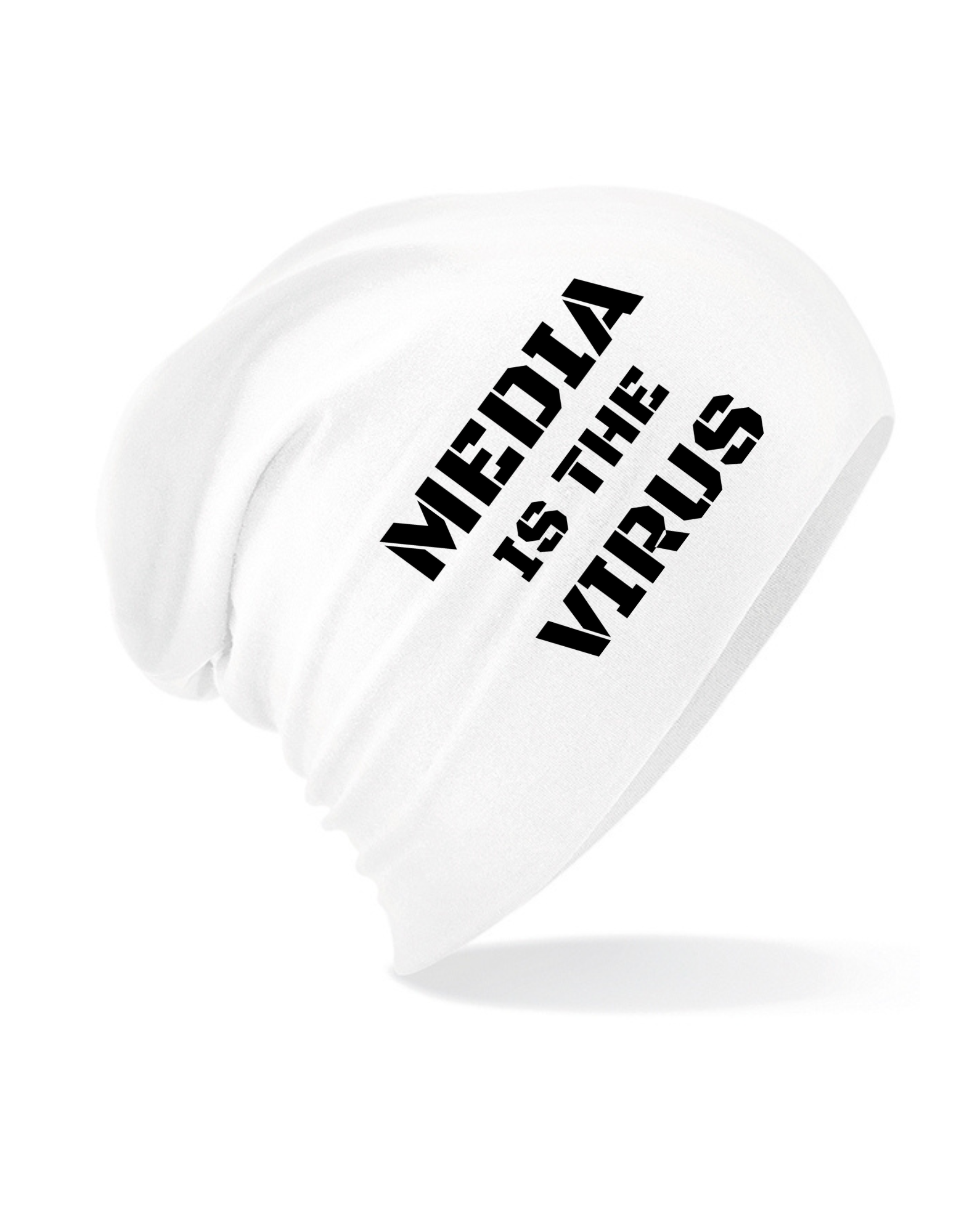 Media Is The Virus Beanie One Size