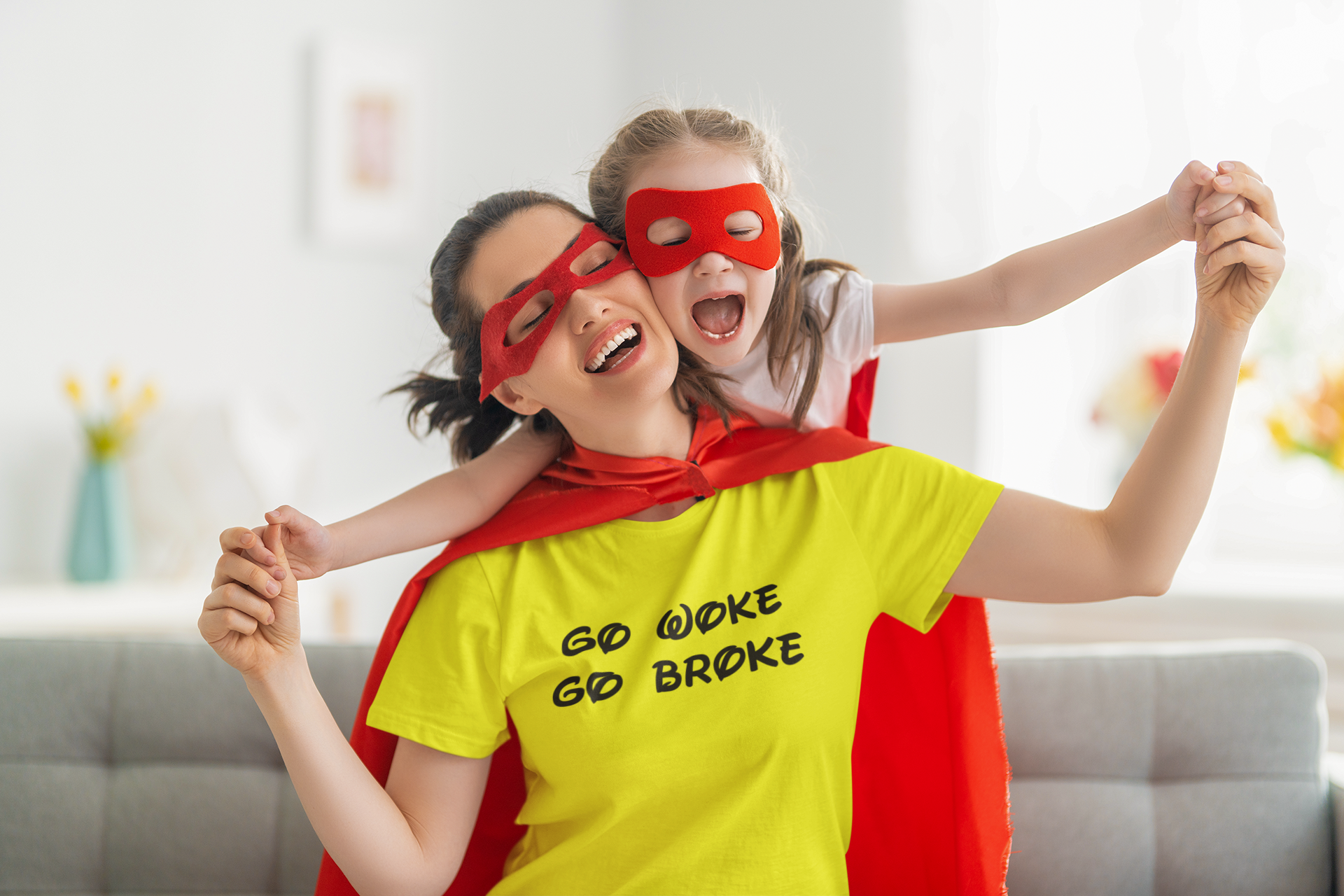 Go Woke Go Broke D-Style, Tshirt Women