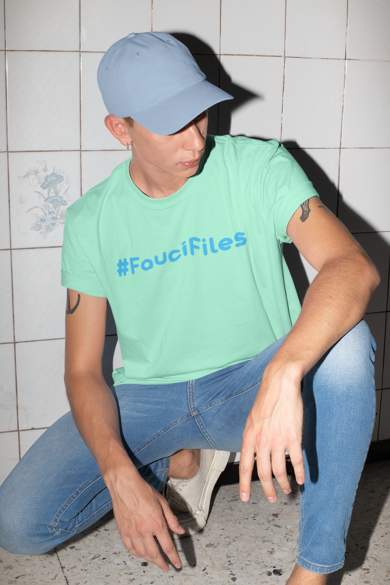 #FauciFiles T-Shirt Herr