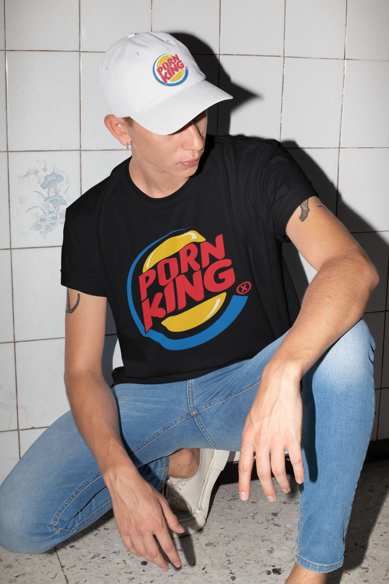 Porn King T-Shirt Men