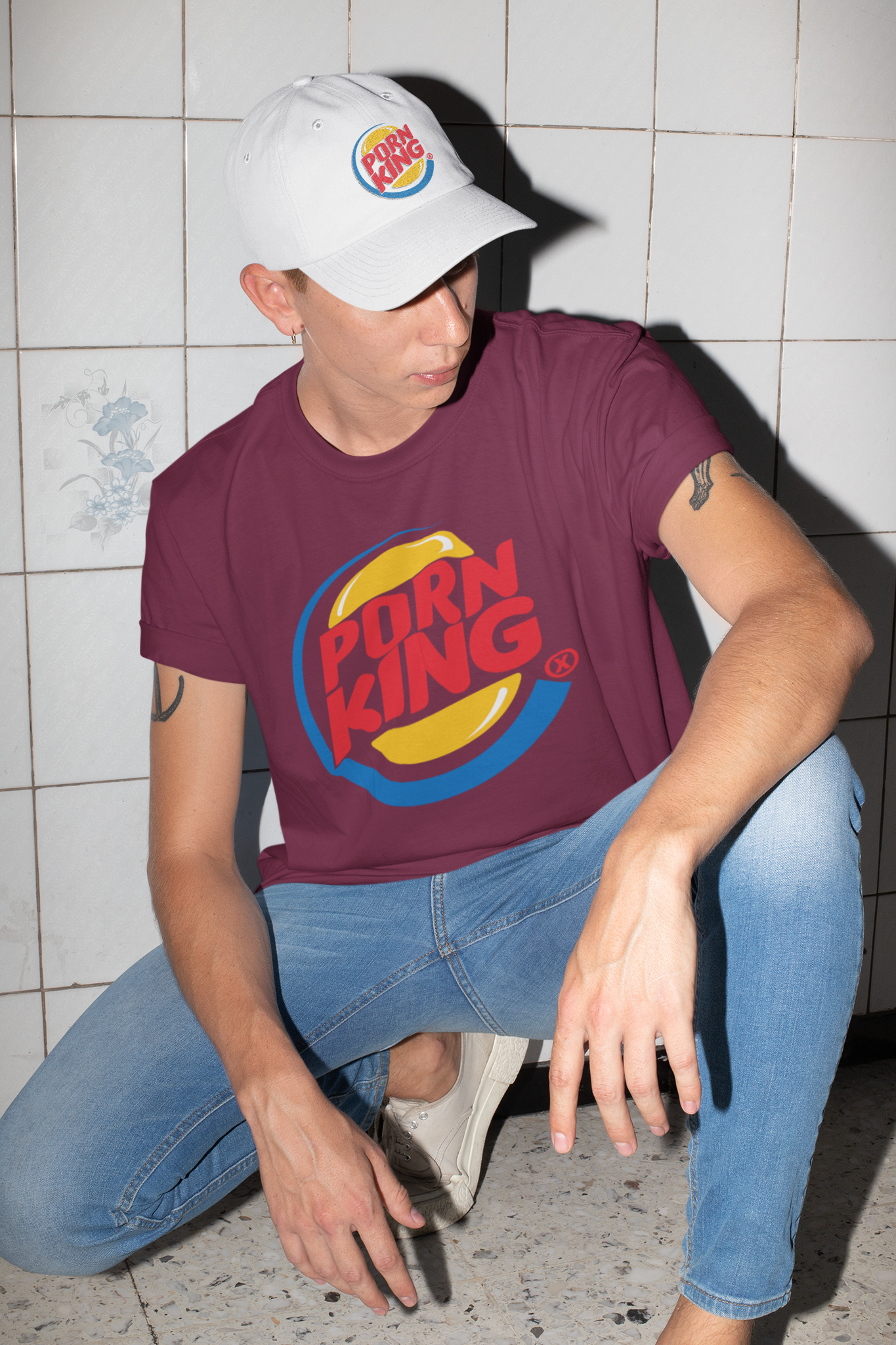 Porn King T-Shirt Men