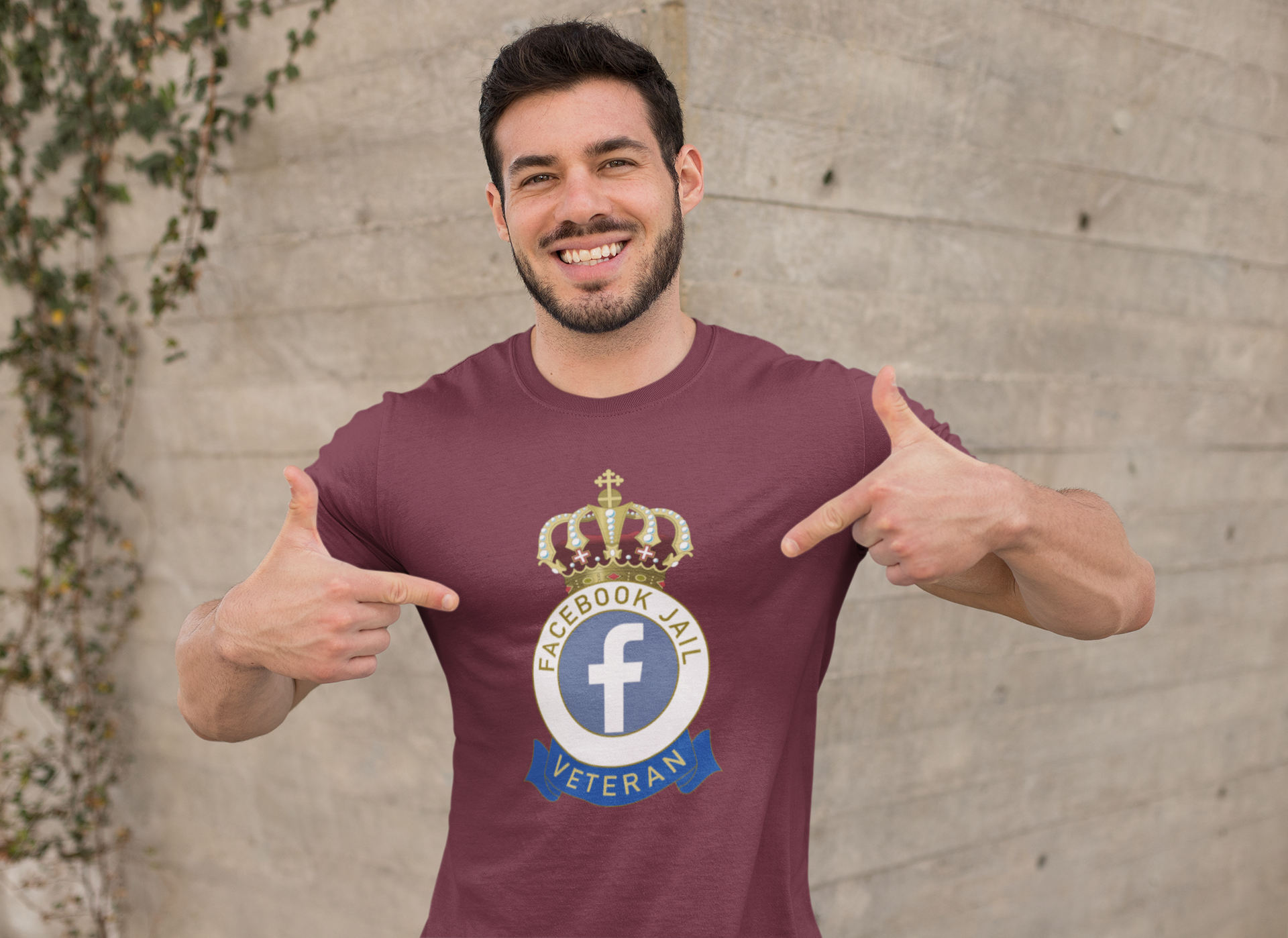 Social Media Jail Facebook Jail T-Shirt Herr