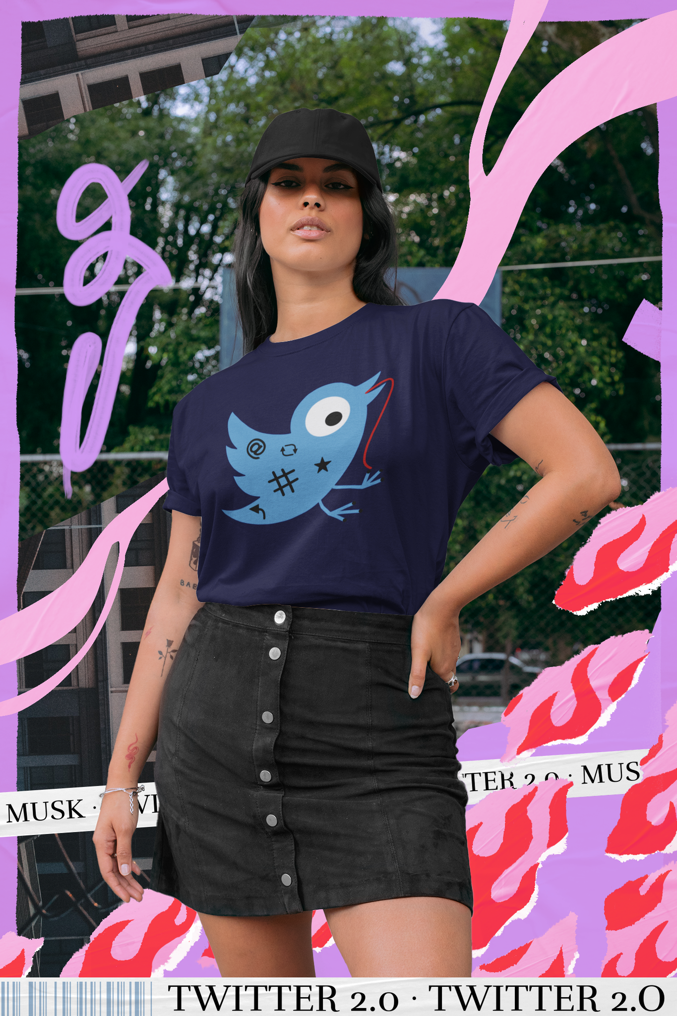 Twitter Birdie Recovery T-Shirt Women