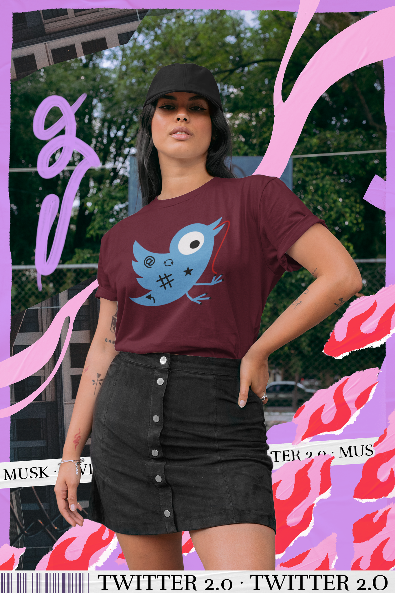 Twitter Birdie Recovery T-Shirt Women