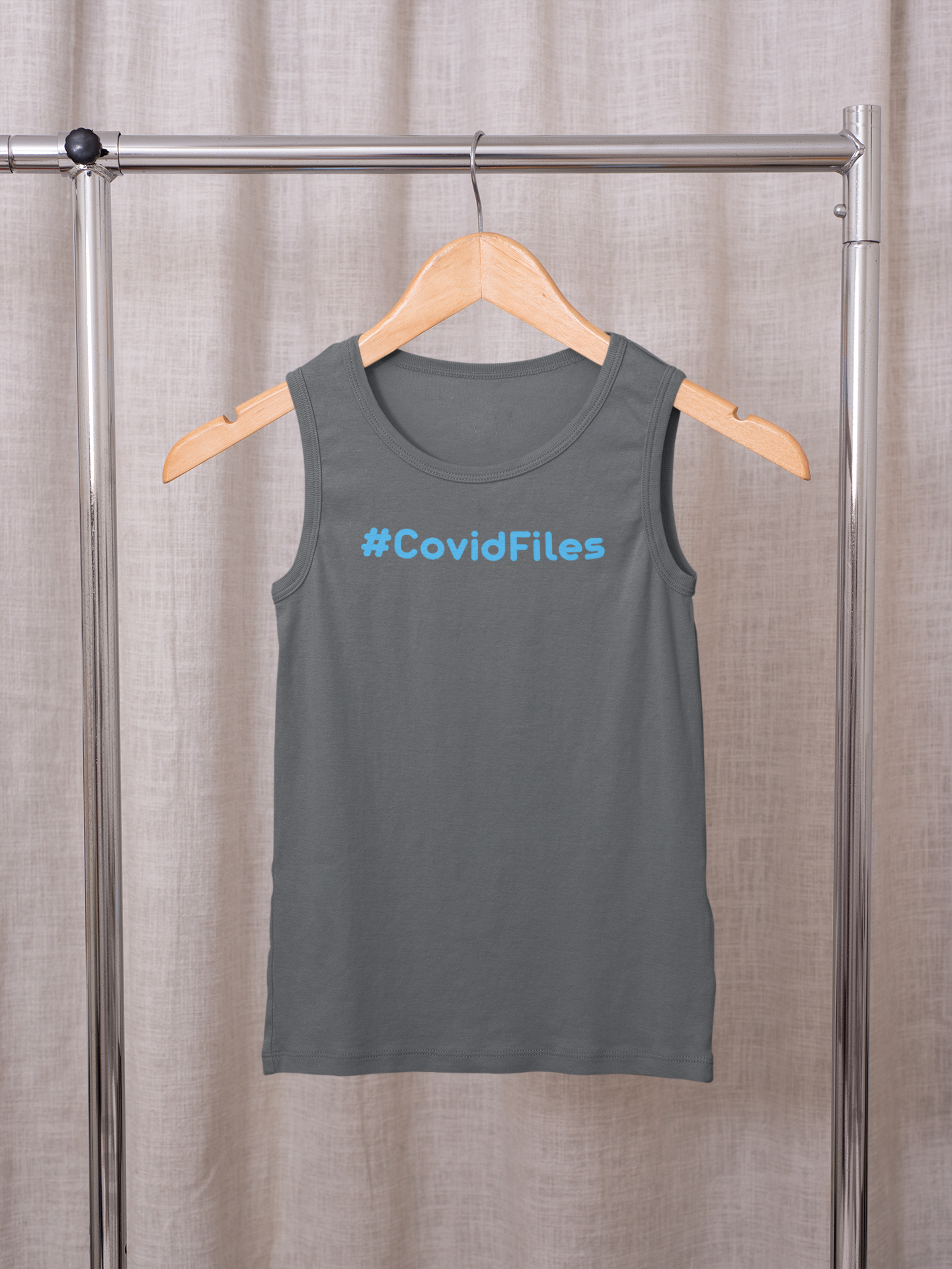 #CovidFiles Tank Top Herr