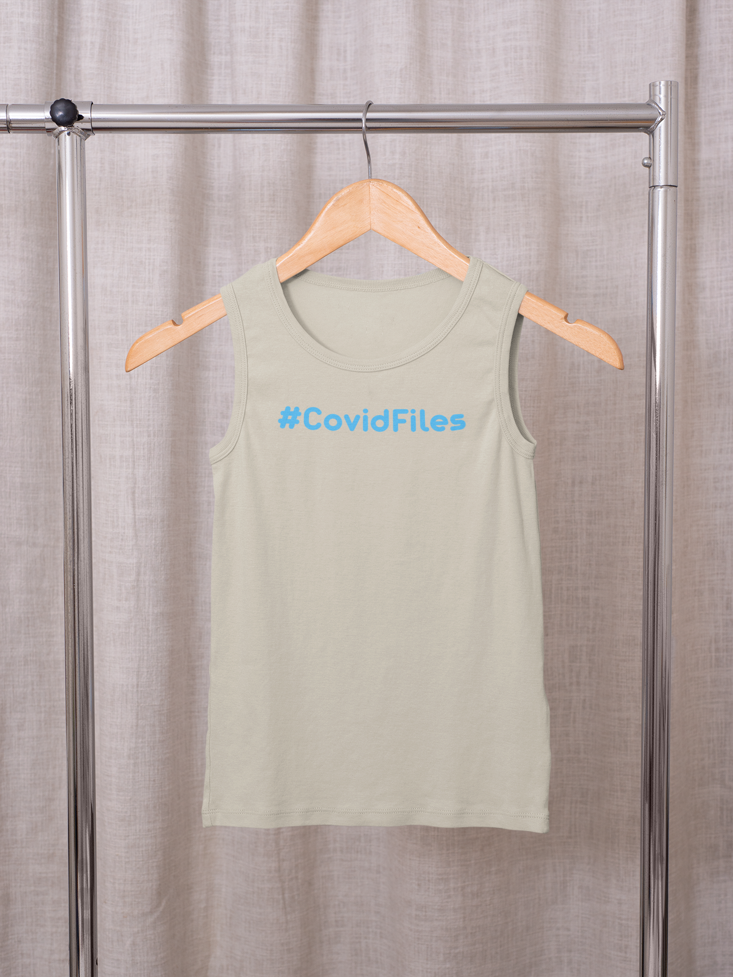 #CovidFiles Tank Top Herr