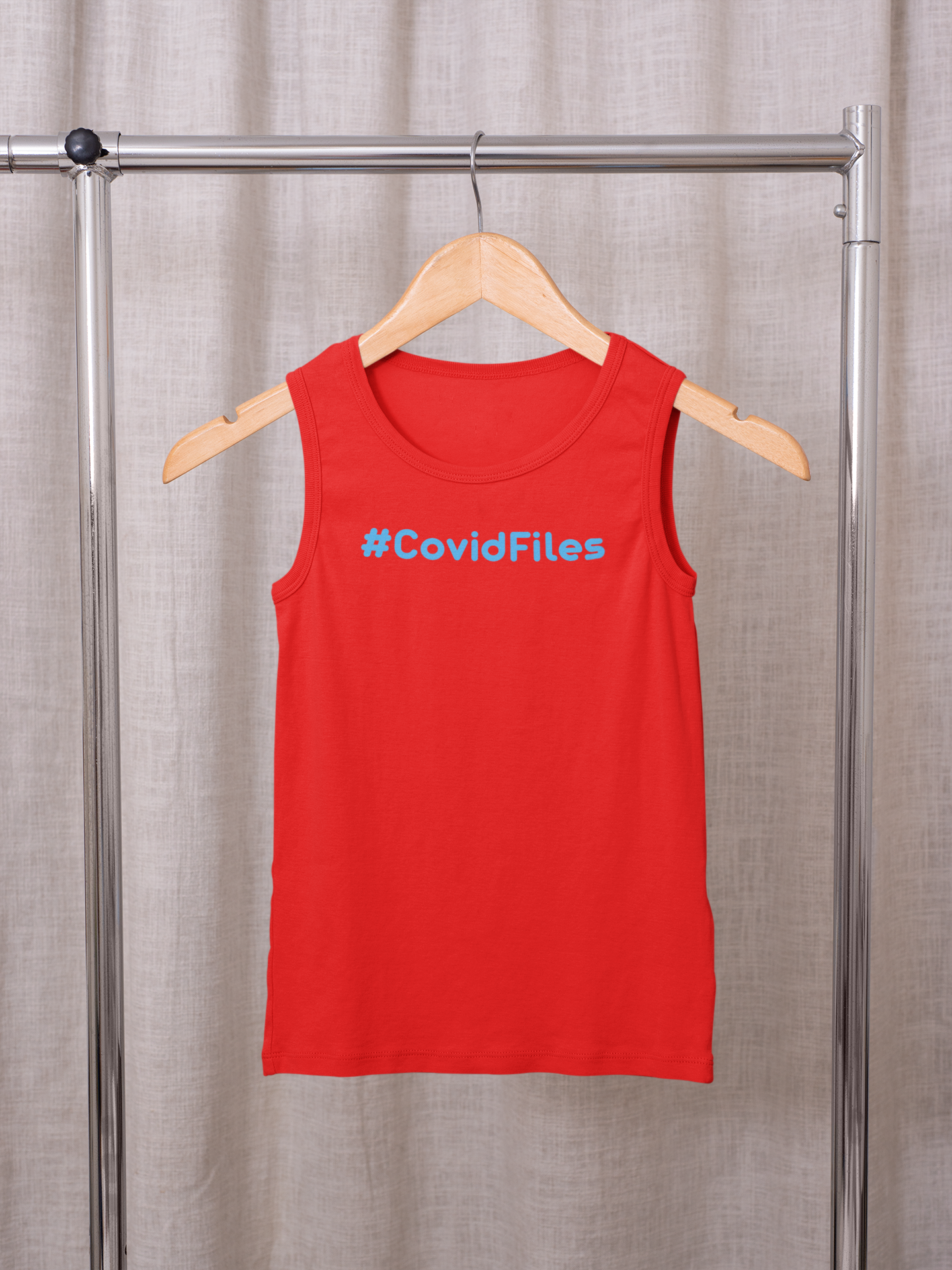 #CovidFiles Tank Top Herr