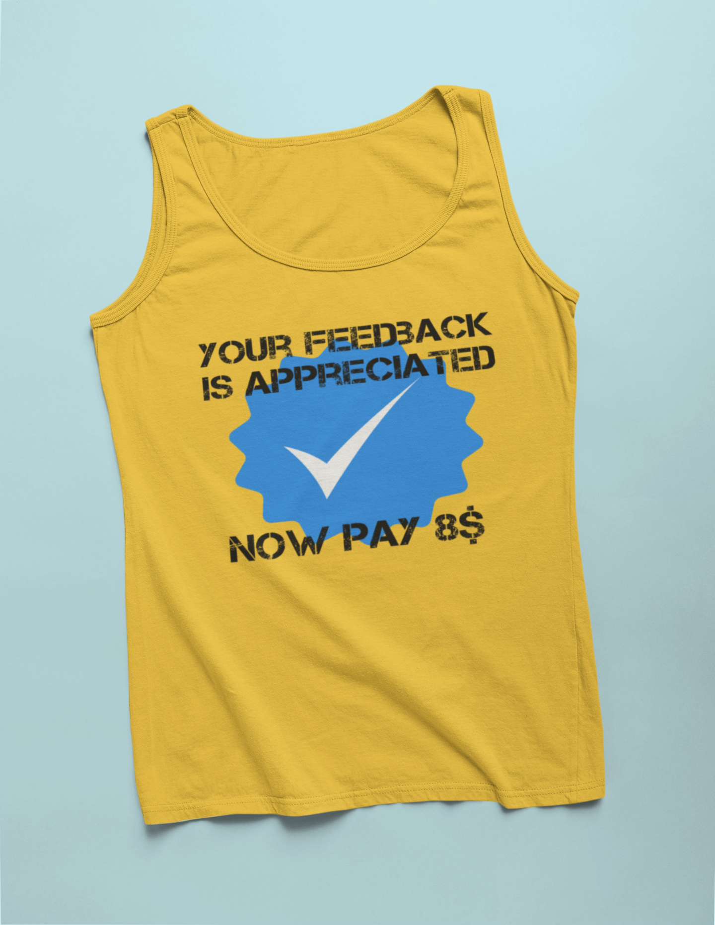 $8 Twitter Tank Top Herr