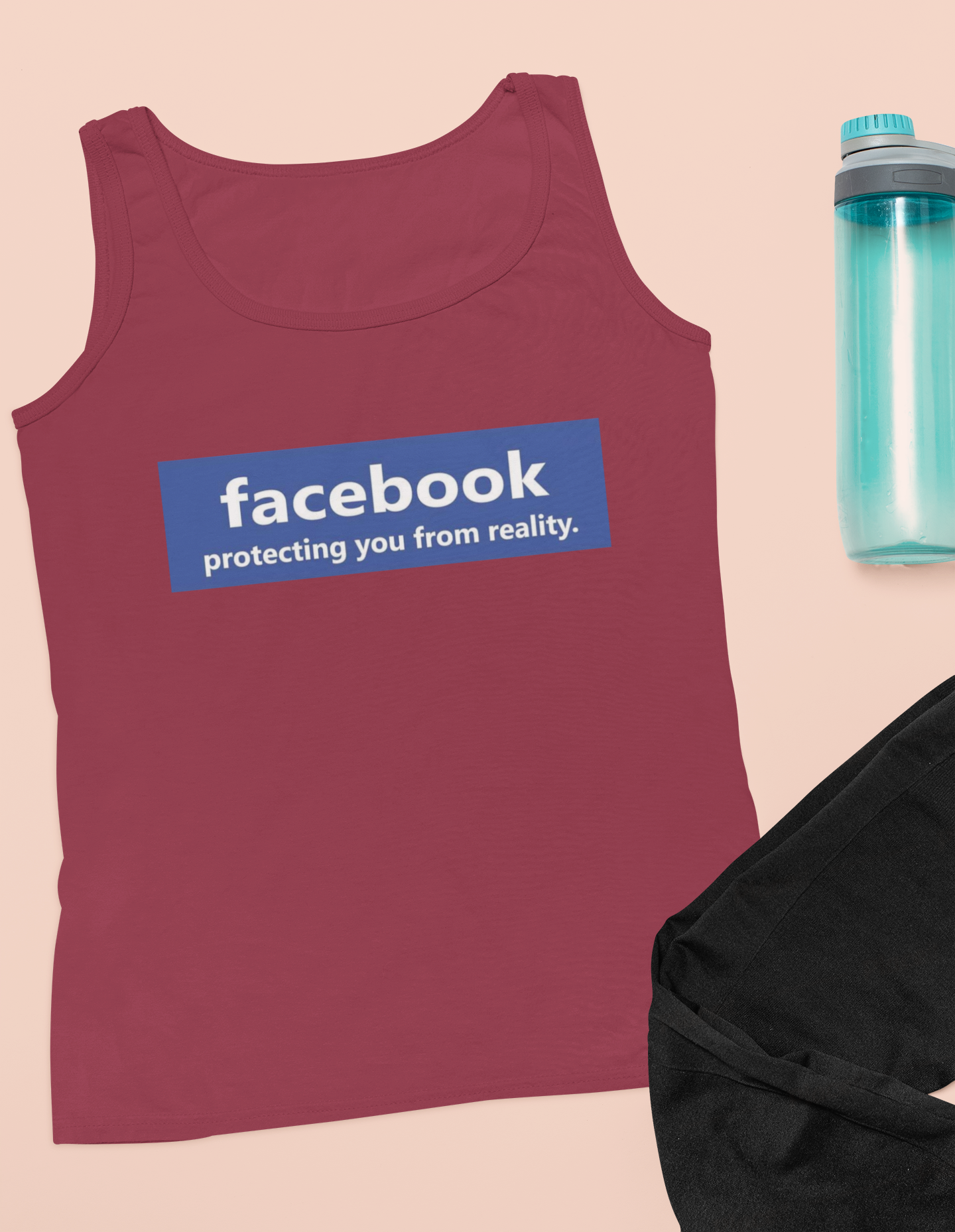 FB Protecting You Tank Top Herr