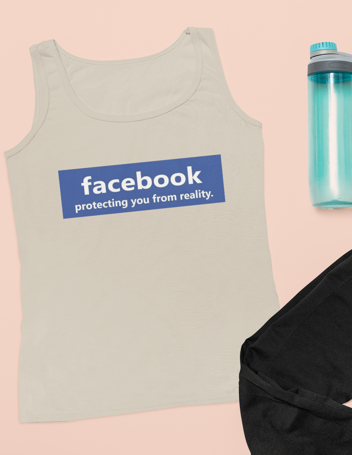 FB Protecting You Tank Top Herr