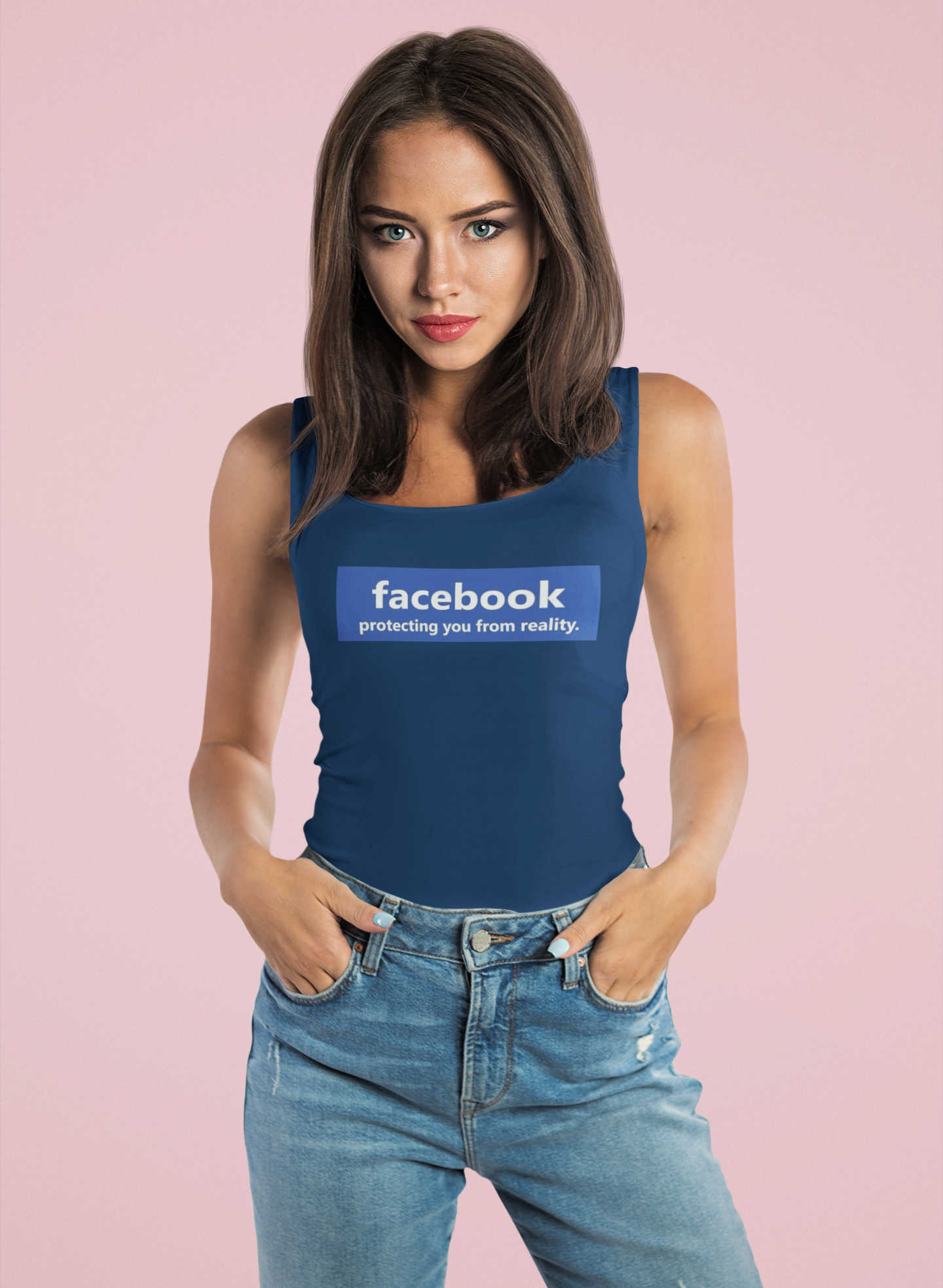 FB Protecting You Tank Top Women