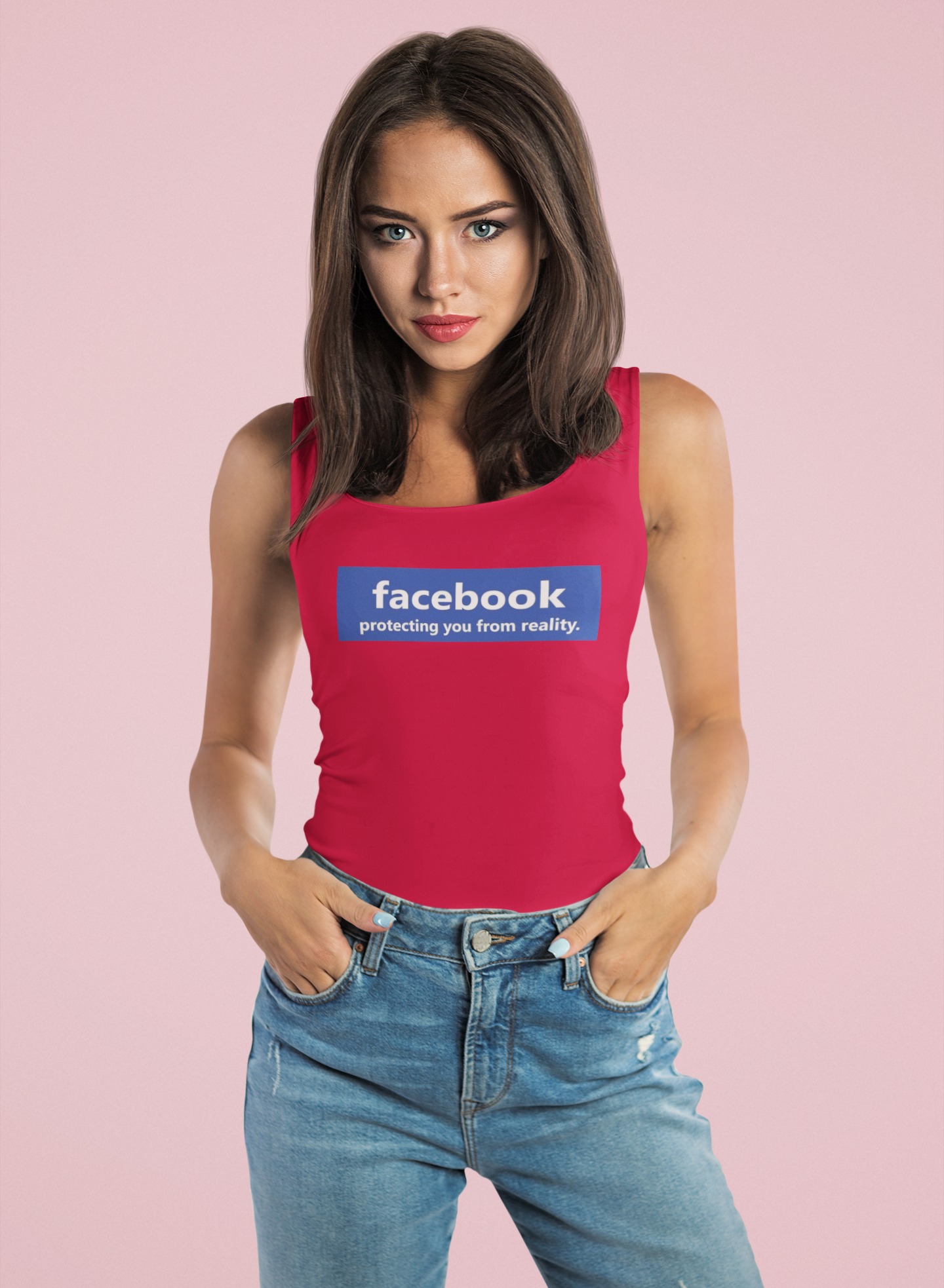 FB Protecting You Tank Top Women