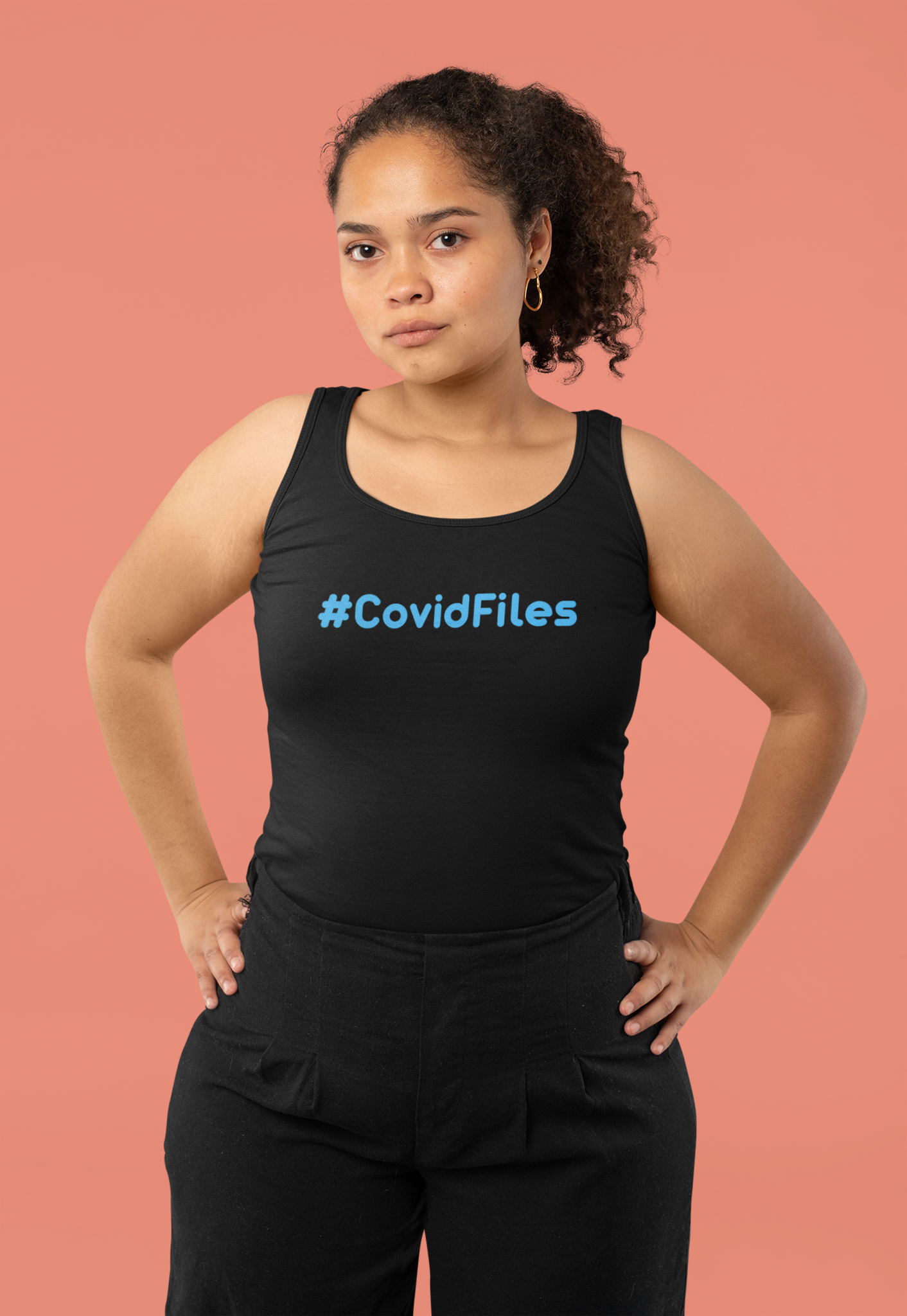 #CovidFiles Tank Top Women