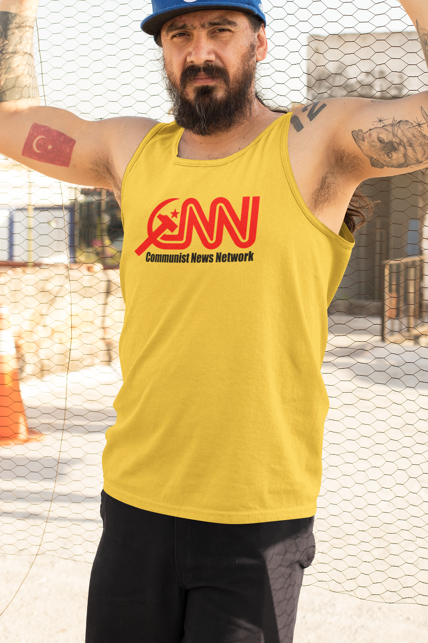 CNN Commie Tank Top Men