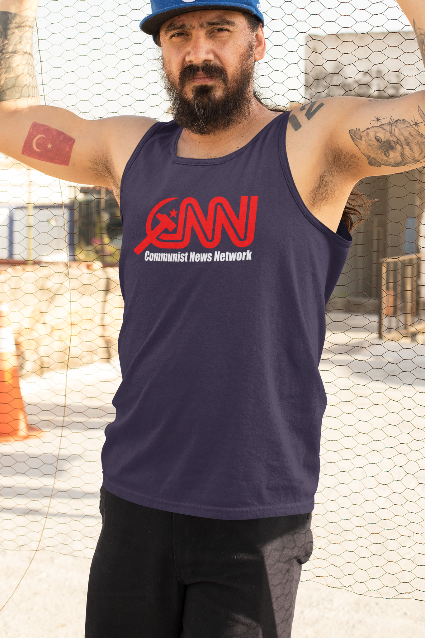 CNN Commie Tank Top Men