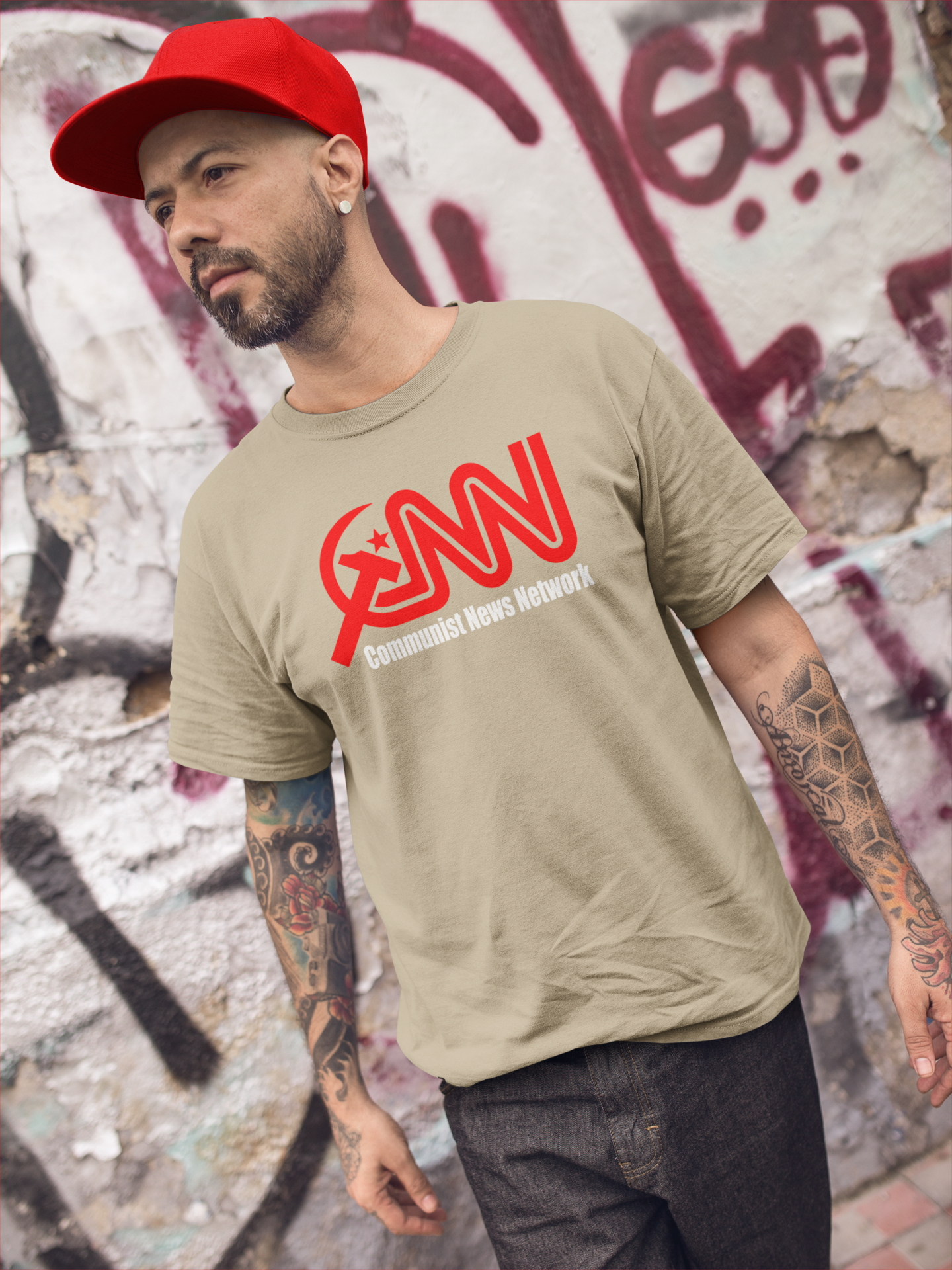 CNN Commie T-Shirt Herr