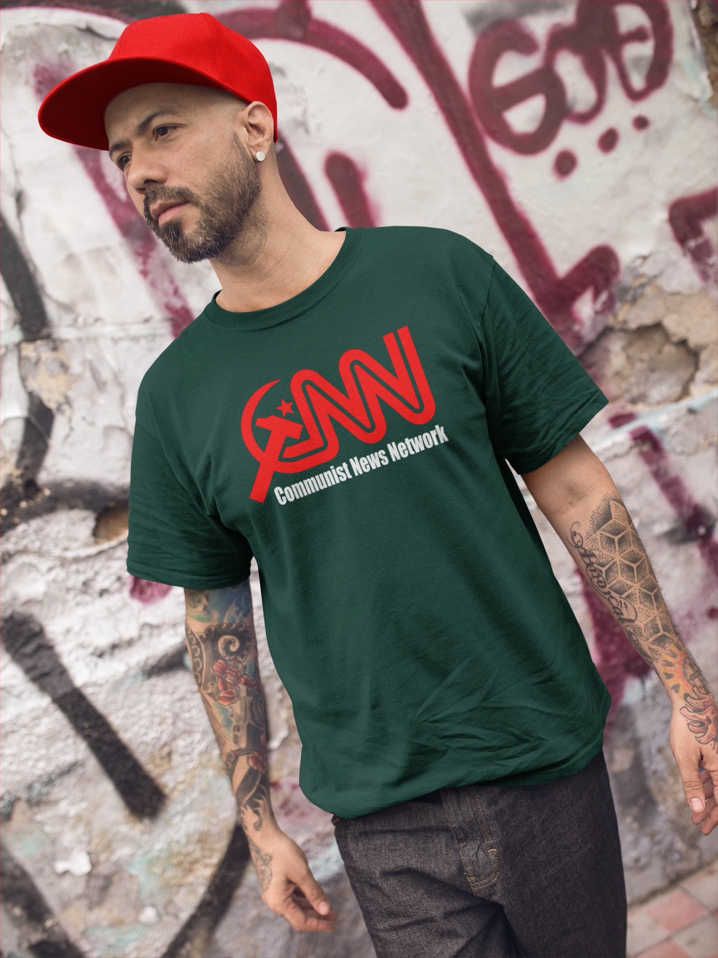 CNN Commie T-Shirt Herr