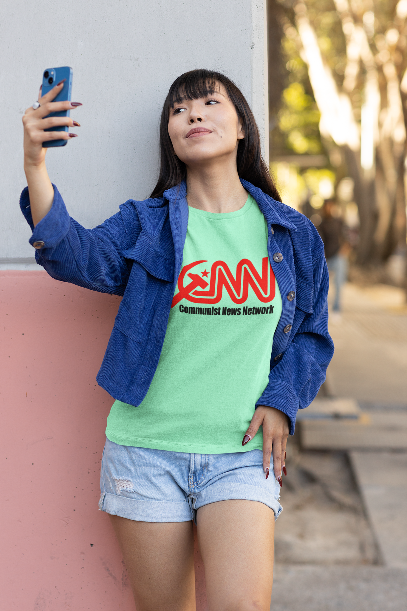 CNN Commie T-Shirt Women